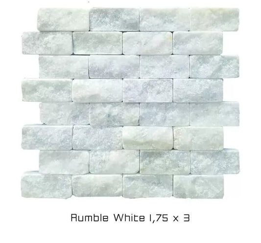 Rumble White Ledger Stone