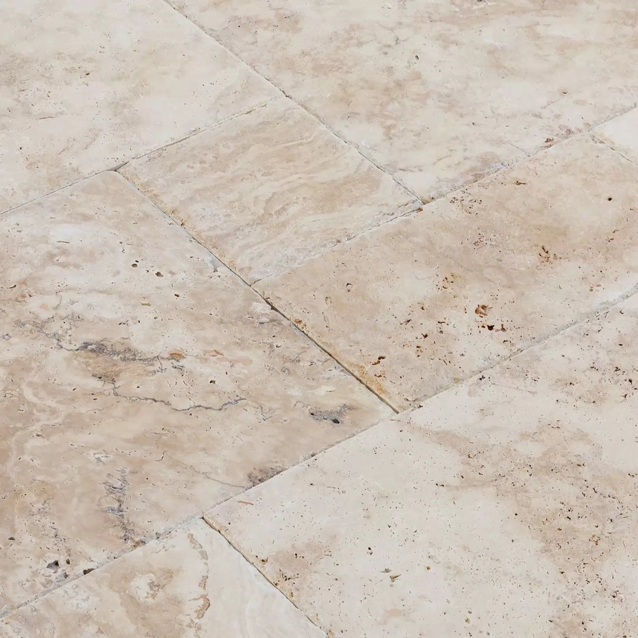 Olympos Travertine Chiseled Edge Tile