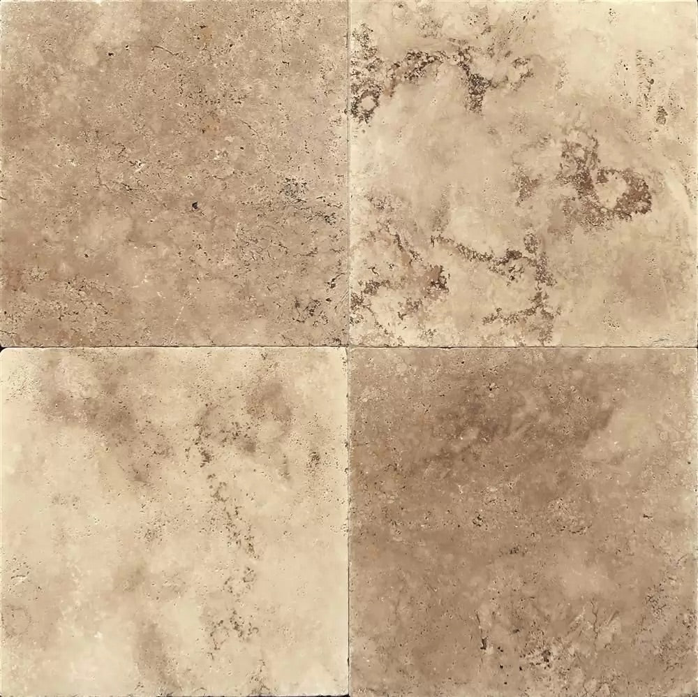 Aspendos Travertine Tumbled Edge Tiles