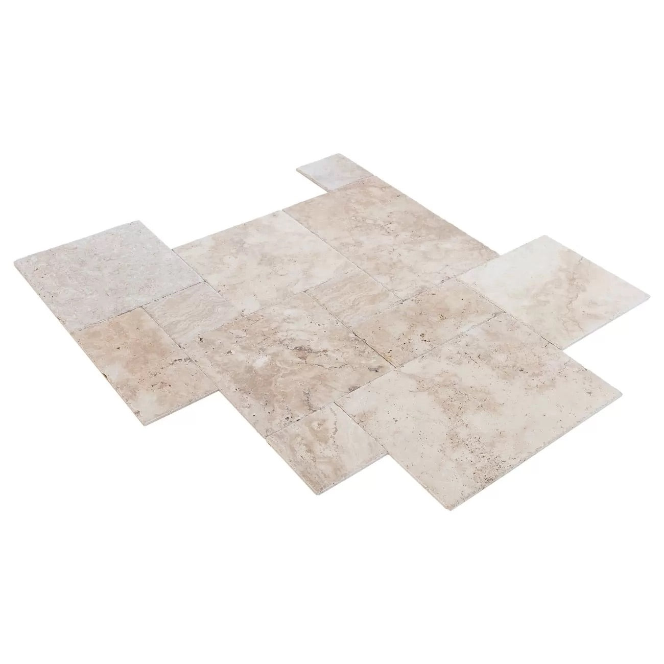 Olympos Travertine Chiseled Edge Tile