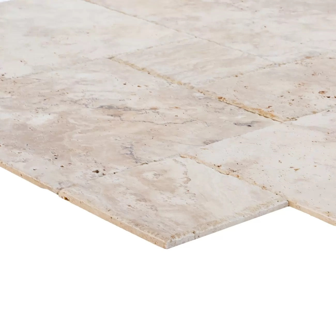 Olympos Travertine Chiseled Edge Tile