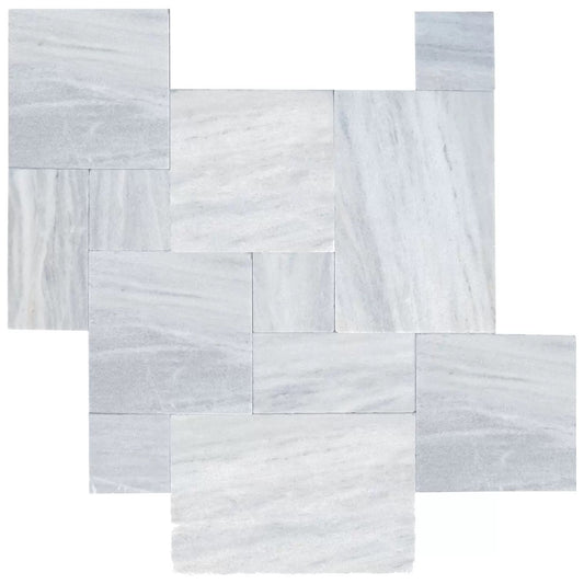 Solto White Marble Pavers