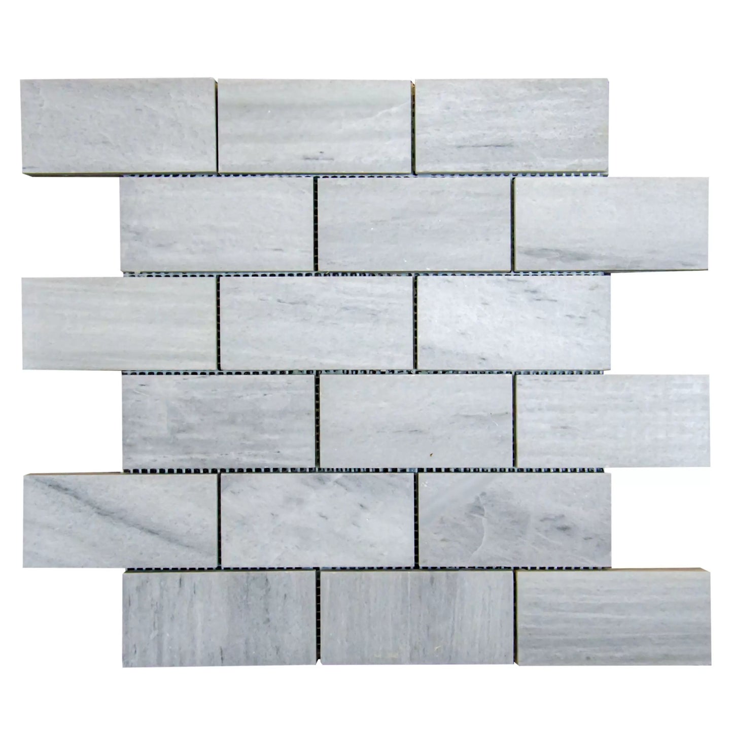 Solto White 2×4 Mosaics