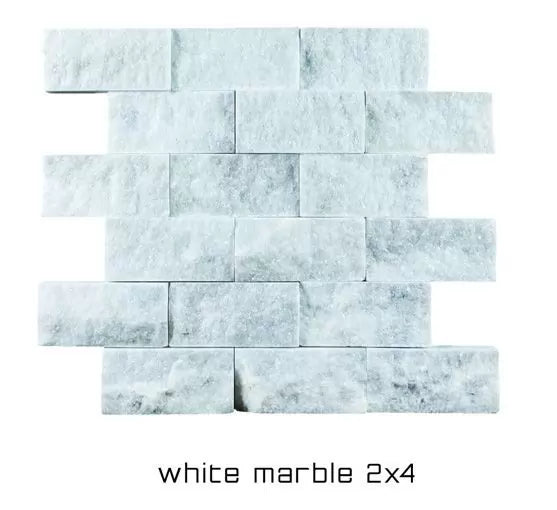Splitface 2×4 White