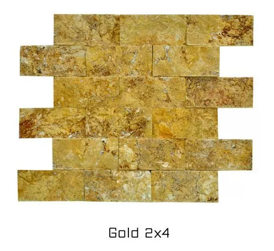 Splitface 2×4 Gold