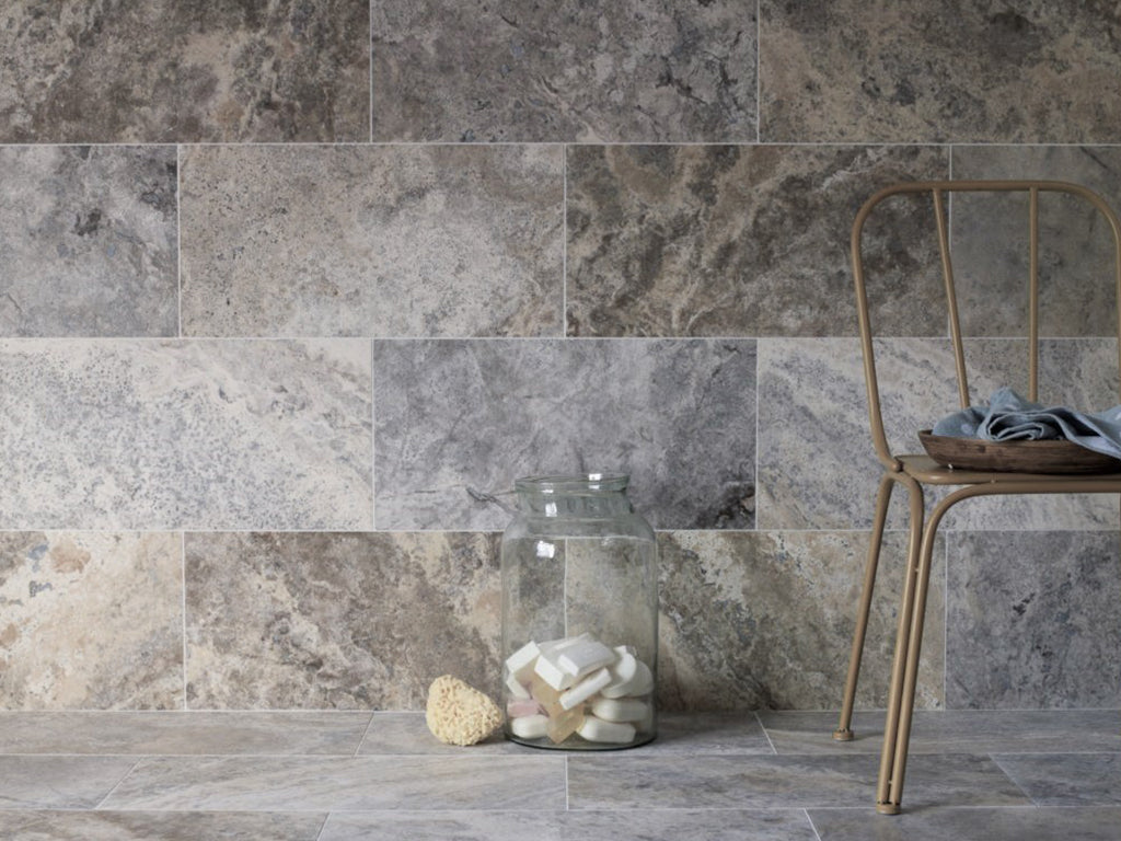 12x24 Silver Honed Tiles