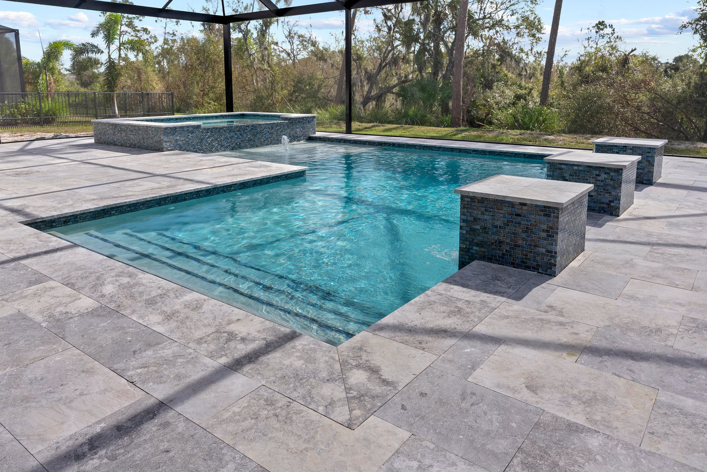 Talya Grey Marble Pavers